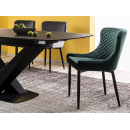 Стул SIGNAL COLIN B Velvet Bluvel 19 черный/черный